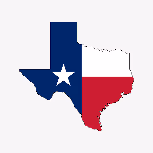 Map of Texas